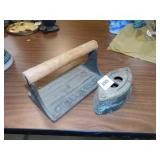 CAST IRON GRILL PRESS ETC.