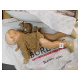 EFFANBEE COMPOSITION DOLL AND DYNASTY DOLL IN BOX