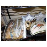 SATIN COVERED STAR BOXES, HORNS, HALLMARK