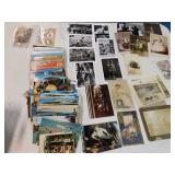 POST CARDS FROM TRAVEL, B/W PHOTO