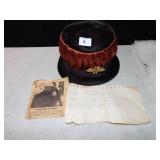 VINTAGE HAT - STATED TO HAVE BEEN WORN BY MAUREEN