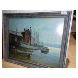 FRAMED PRINT J.J. ENWR IGHT 36" X 32" NO GLARE