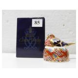 ROYAL CROWN DERBY NESTING CHAFFINCH