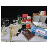 "THE ALASKA ULU" KNIFE, MICROWAVE PASTA COOKER,