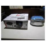 MAGNAVOX STEREO SUITCASE TURNTABLE SYSTEM NEW IN