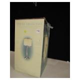 NEW IN BOX SWING ARM TABLE LAMP. 24.5" TALL