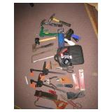 SKIL PORTABLE MINI DRILL, CLAMPS, HAMMERS, ETC.