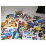 LEGOS AND LEGO BOOKLETS (FROM 1989/1990S/2000S)