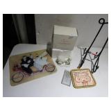 SNOW BUNNIES, UTENSILS, SURGE PROTECTOR CORD,