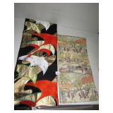 FANCY TABLE RUNNERS 164"X 12" BIRDS & TOHER WITH