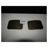 CALIFORNIA & WELLS FARGO SINCE 1852 BELT BUCKLE