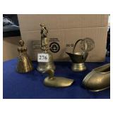 BRASS BELLS, BUCKET, SHOE, ETC.