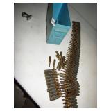 BRASS SHELLS AND BOX