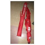 SPORT BRELLA W/ COVER RED/WHITE
