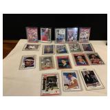 15+ CARDS INCL. ROOKIES PUCKETT ETC.