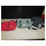 3 CAMERA/ CAMCORDER CASES