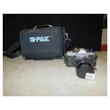 ASHAHI PENTAX K1000 35-70MM & CAMERA BAG