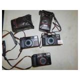 NIKON ONE TOUCH 35 MM (2); CANON SUPER SHOT 38MM