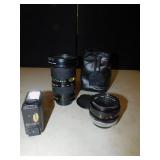 CANON LENS 50MM; CANON LENS 72MM; MINOLTA 20