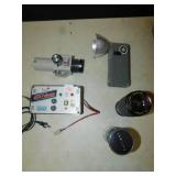 MACRO LENS 70-220MM; SOLIGER LENS 180MM;