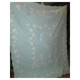 HAND STITCHED QUILT 89" X 72" - MADE IN 1952