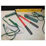 LEVEL, PLUG BARS, ETC.