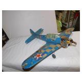 DELICATE MODEL AIRPLANE, 24" LONG X 30" WINGSPAN
