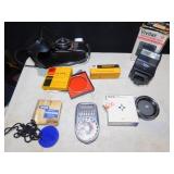 KONICA C35 38MM CAMERA, KODAK DAYLIGHT 60MM