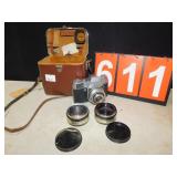 KODAK RETINA REFLEX, 80 MM AND 38 MM LENS