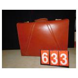 VINTAGE BROWN LEATHER LUGGAGE