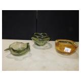 ART GLASS 3 PIECES