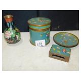 PAINTED ENAMEL 4"H TALLEST