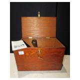 BELL & HOWELL SLICER W/ WOOD BOX