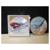 TWO BATTERY OP CLOCKS