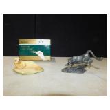 ANSLEY SEAL, PEWTER MOUNTAIN LION BY FRANKLIN