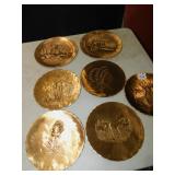 BRONZE PLATES BY NATALI 8 & 9"