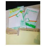 NOTE PADS, ENVELOPES