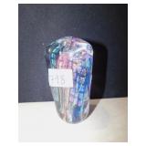 PLANET ART 5.25" H PAPER WEIGHT SIGNED ON BASE,