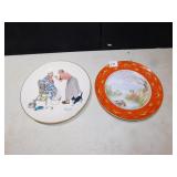 GORHAM COLLECTOR PLATE, NORMAN ROCKWELL PLATE