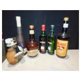 COCONUT RUM, BOURBON CREAM, MARTINI & ROSSI ETC.