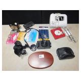 RIVAL HAND MIXER, ROYAL ALBERT ORNAMENT, CAMERA