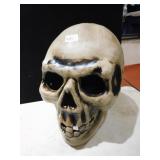 LIGHT UP SKULL 12" H X 14" W