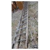 20 FOOT WOOD LADDER EXTENDS TO 40 FEET
