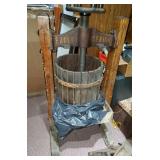 EAGLE SENIOR WINE PRESS 54" H X 25.5" W X 24" D