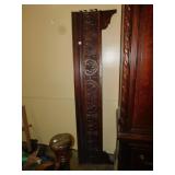 TWO FANCY CARVED BOARDS/SIDE BOARDS
