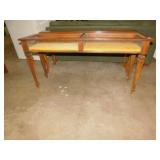 DISPLAY TABLE W/ FELT BASE NO GLASS FOR TOP