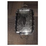 SILVERPLATE SERVING TRAY .
