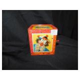 JACK IN BOX NOT POPPING, BLIMP.