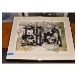 SIGNED AND NUMBERED PRINT.