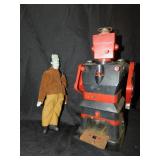 ROBOT AND HERMAN MUNSTER FIGURE